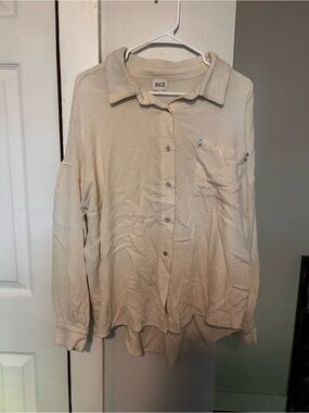 BKE waffle button up
